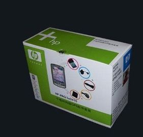 Colorful 7 * 6 * 2.5 Inch Mobile Phone Paper Corrugated Box With Customized Logo